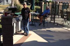 East Lake Hemet members Grilling