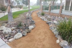 East Lake Hemet pathway